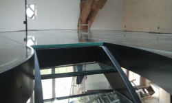 Plancher en verre