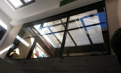 Plancher en verre